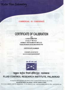 FCRI CERTIFICATE