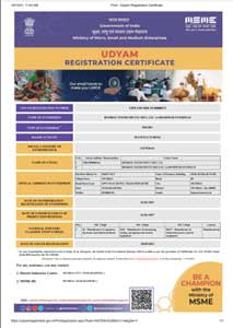 UDYAM CERTIFICATE